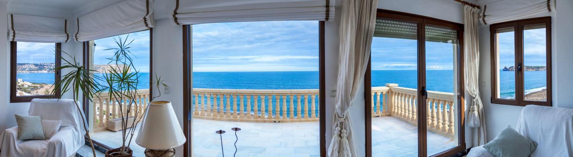 Mar-Beach Front Apartment In Jávea Extérieur photo